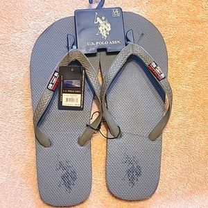 Polo flip flops
